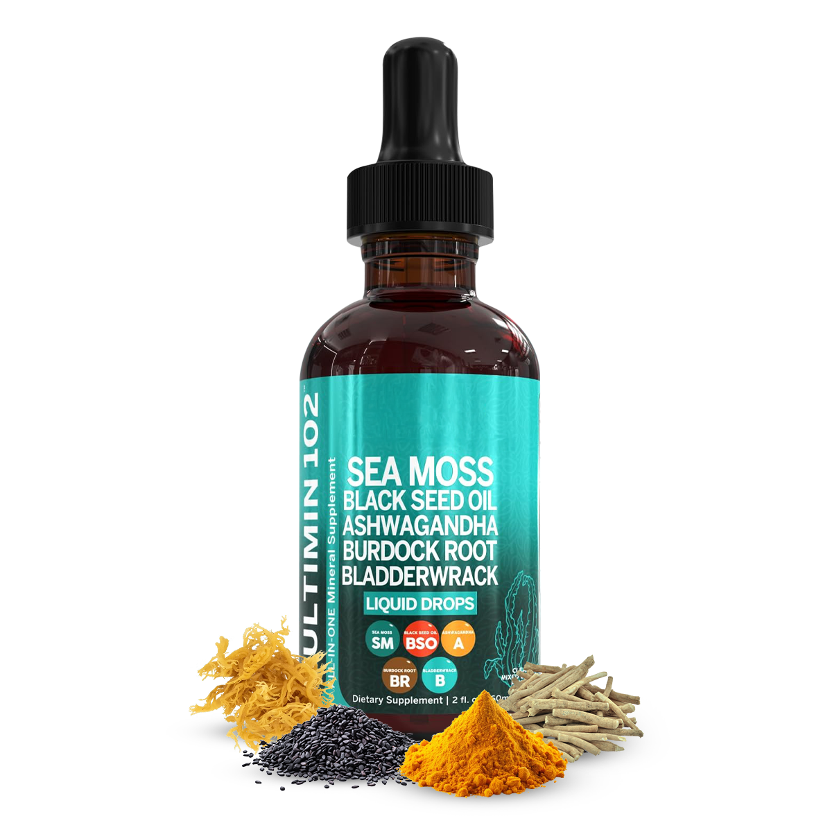 Roberto™ Sea Moss Multimineral Liquid Drops