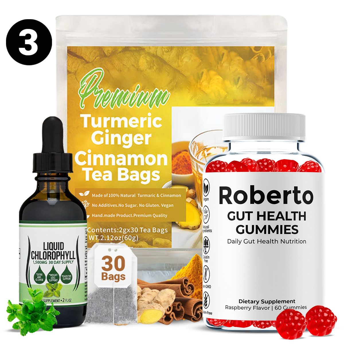 Roberto™ Flat Belly Reset Solution