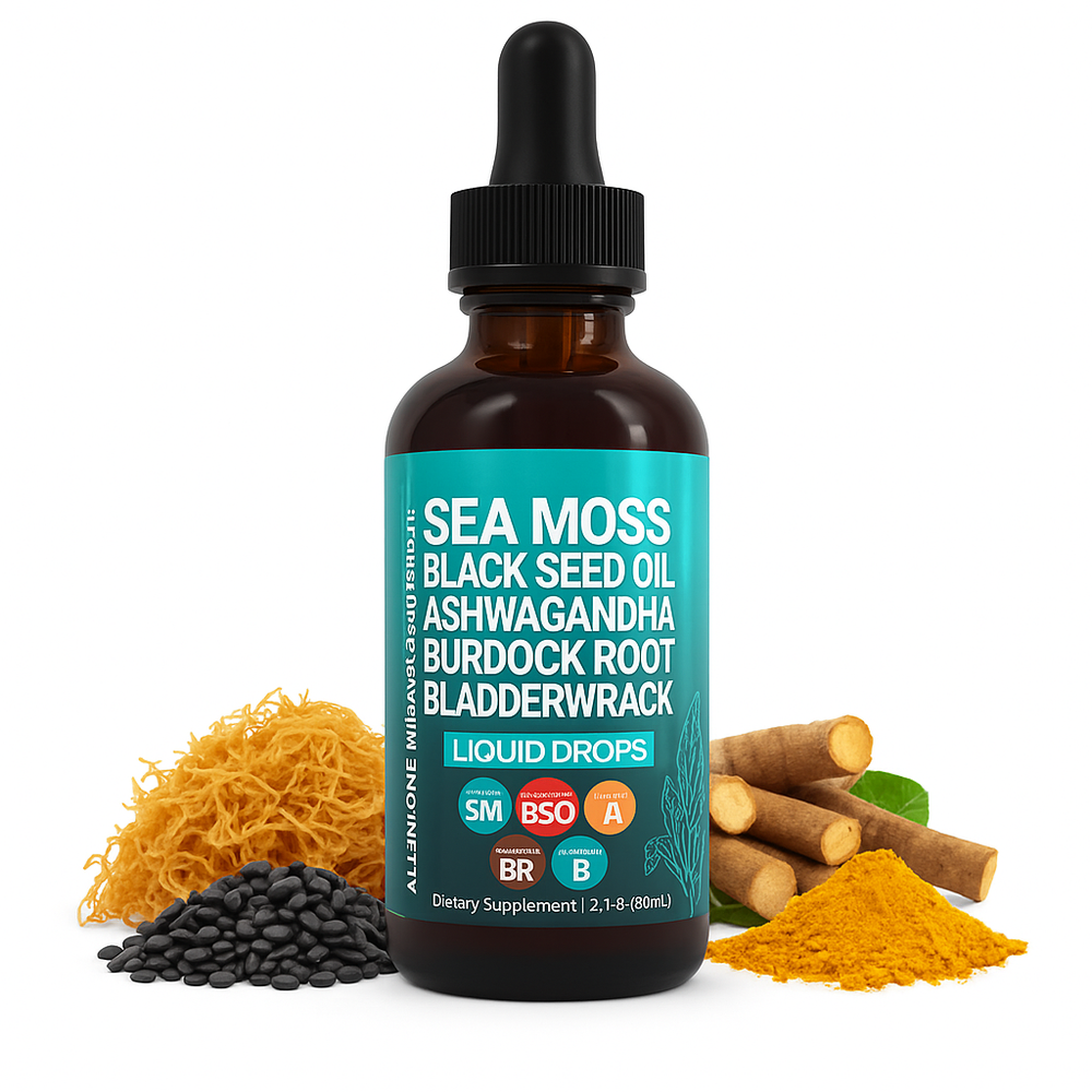 Roberto™ Sea Moss Multimineral Liquid Drops