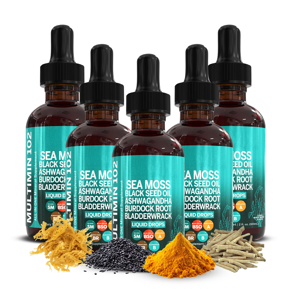 Roberto™ Sea Moss Multimineral Liquid Drops
