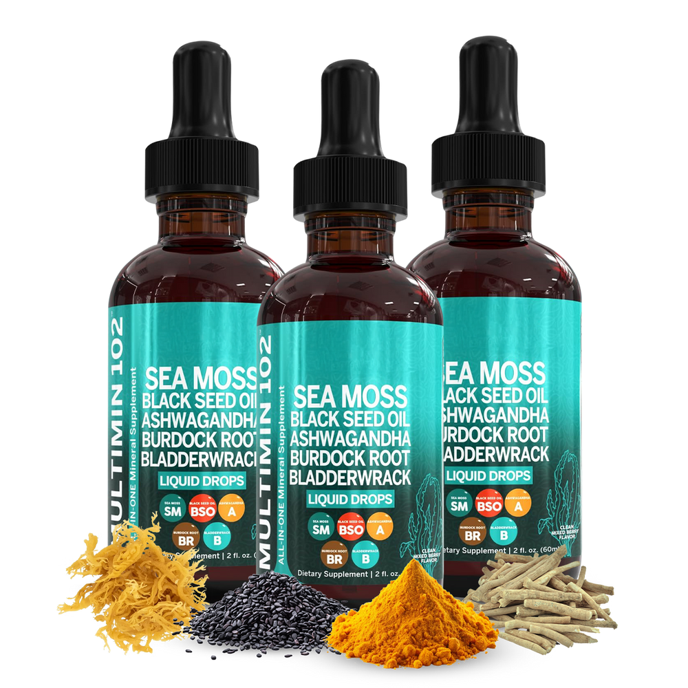 Roberto™ Sea Moss Multimineral Liquid Drops