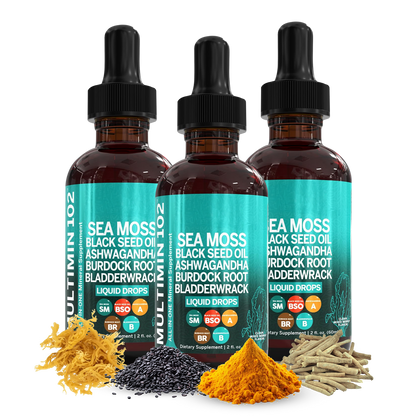 Roberto™ Sea Moss Multimineral Liquid Drops