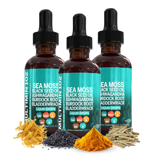Roberto™ Sea Moss Multimineral Liquid Drops