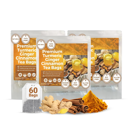 Roberto™ Premium Turmeric Ginger Cinnamon Tea